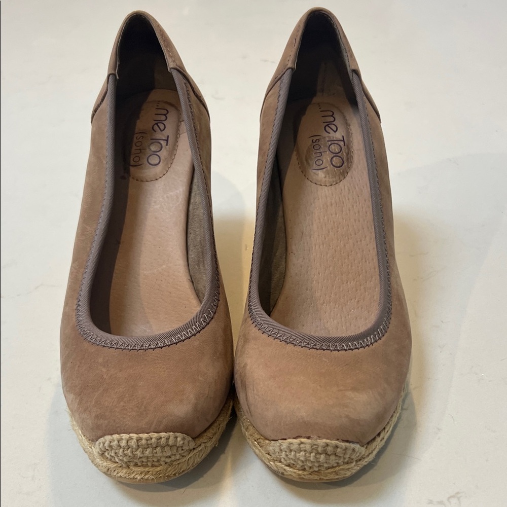Me Too Women's Brown Espadrille Flats